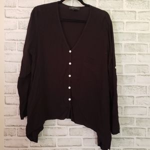 Karen Kane Button Down Top Size XL